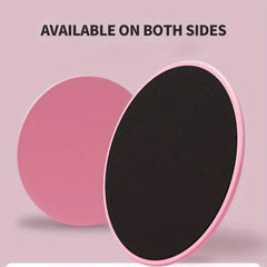 2Pcs Core Sliders – Yoga & Fitness Gliding Discs for Ab Workouts