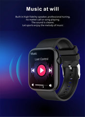 LIGE 2025 Smart Watch – Wireless Charging, Bluetooth Calls, Custom Watch Faces