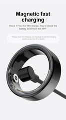 R02 Smart Ring – Health Monitor, Sleep Tracker, IP68 Waterproof