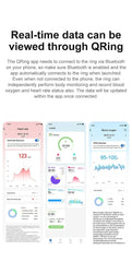 R02 Smart Ring – Health Monitor, Sleep Tracker, IP68 Waterproof