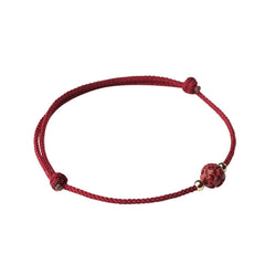 Tibetan Lotus Flower Lucky Rope Bracelet