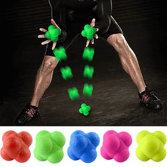 Hexagon Reaction Ball – Agility & Reflex Training for Sports & Fitness