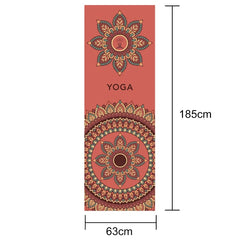 63×185cm Non-Slip Yoga Mat Towel – Quick-Drying Fitness & Travel Cover