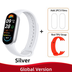 Xiaomi Smart Band 9 – 1.62" AMOLED, 21-Day Battery, Heart & SpO₂ Monitor