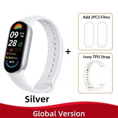 Xiaomi Smart Band 9 – 1.62" AMOLED, 21-Day Battery, Heart & SpO₂ Monitor