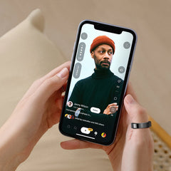 SR09 Smart Ring – Health Tracker with Bluetooth & Gesture Control