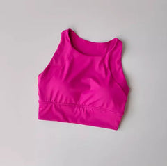 All-in-One Shockproof Sports Vest – Breathable Yoga & Running Bra