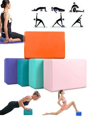Yoga Blocks – EVA Foam Support Bricks for Home & Studio Use