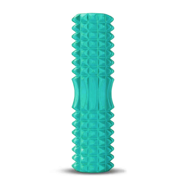 45cm Yoga Foam Roller & Pilates Block Set – Muscle Massage & Exercise Equipment