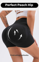 Women's High Waist Butt Lifting Workout Shorts