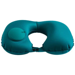 U-Shaped Inflatable Travel Pillow – Portable Neck Support Cushion