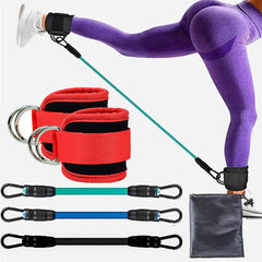 Ankle Strap Resistance Bands – Leg & Hip Strength Trainer for Home Fitness