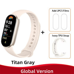 Xiaomi Smart Band 9 – 1.62" AMOLED, 21-Day Battery, Heart & SpO₂ Monitor
