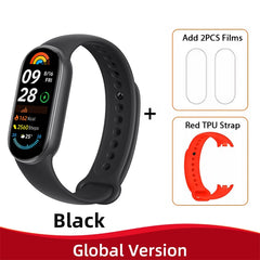 Xiaomi Smart Band 9 – 1.62" AMOLED, 21-Day Battery, Heart & SpO₂ Monitor