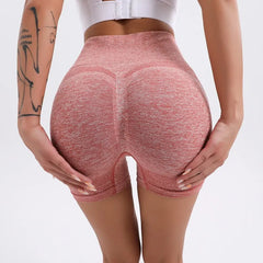 Women's High Waist Butt Lifting Workout Shorts