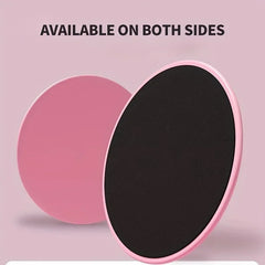 2Pcs Core Sliders – Yoga & Fitness Gliding Discs for Ab Workouts
