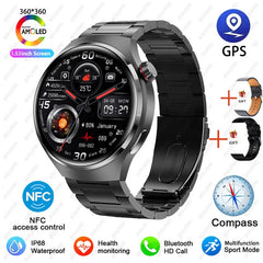 For Huawei WATCH 4 Pro Smart Watch Men  AMOLED HD Screen Bluetooth Call GPS Trajectory NFC Health Monitor Smartwatch 2025 New