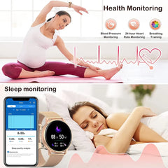 MEVADEN Y22 Smart Watch – Bluetooth Calling, Custom Dial, Fitness & Health Tracker