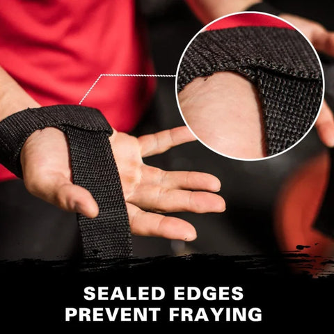Weightlifting Wrist Straps – Adjustable Non-Slip Lifting Support