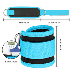 Ankle Strap Resistance Bands – Leg & Hip Strength Trainer for Home Fitness