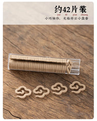 Natural Disk Incense Set – Mini Burner with Sandalwood & Cinnamon Plant Extracts