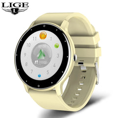 LIGE Smartwatch – Full Touch Fitness Tracker with Bluetooth Call