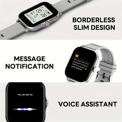 2025 Bluetooth Smartwatch – Call Answering & Fitness Tracker for Men & Women