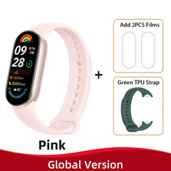 Xiaomi Smart Band 9 – 1.62" AMOLED, 21-Day Battery, Heart & SpO₂ Monitor