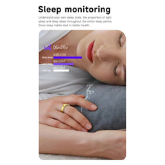 SR09 Smart Ring – Health Tracker with Bluetooth & Gesture Control