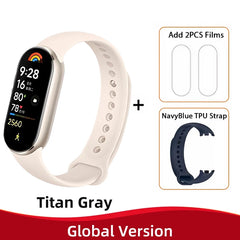Xiaomi Smart Band 9 – 1.62" AMOLED, 21-Day Battery, Heart & SpO₂ Monitor