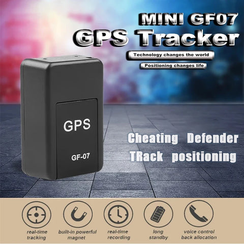 Micro Magnetic GPS Tracker – Real-Time Vehicle & Motorcycle Anti-Theft Locator, Mini Personal GPS Positioning Device