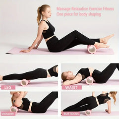 Foam Massage Roller – Hollow Yoga Column for Muscle Relief & Recovery
