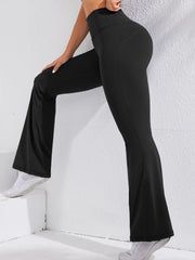 Flare Yoga Leggings – High Waist Slim Fit with Tummy Control