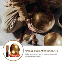 Miwayer Handmade Tibetan Singing Bowl – Copper Sound Therapy