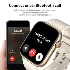 LIGE 2025 Smart Watch – Wireless Charging, Bluetooth Calls, Custom Watch Faces