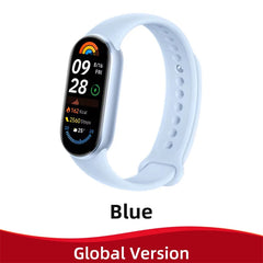 Xiaomi Smart Band 9 – 1.62" AMOLED, 21-Day Battery, Heart & SpO₂ Monitor