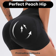 Women's High Waist Butt Lifting Workout Shorts