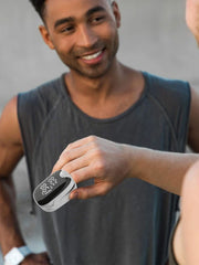 Portable Fingertip Pulse Oximeter – Blood Oxygen & Heart Rate Monitor with LED Display