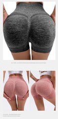 Women's High Waist Butt Lifting Workout Shorts