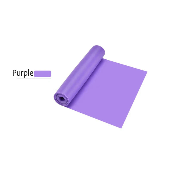 Yoga & Pilates Resistance Bands – Natural Latex Fitness Straps