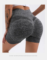 Women's High Waist Butt Lifting Workout Shorts