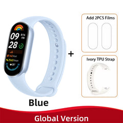 Xiaomi Smart Band 9 – 1.62" AMOLED, 21-Day Battery, Heart & SpO₂ Monitor