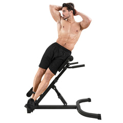 Adjustable Sit-Up Bench & Roman Chair – Full Body Workout