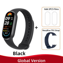 Xiaomi Smart Band 9 – 1.62" AMOLED, 21-Day Battery, Heart & SpO₂ Monitor