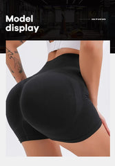 Women's High Waist Butt Lifting Workout Shorts