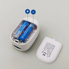 Portable Fingertip Pulse Oximeter – Blood Oxygen & Heart Rate Monitor with LED Display