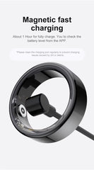 R02 Smart Ring – Health Monitor, Sleep Tracker, IP68 Waterproof