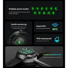 For Huawei WATCH 4 Pro Smart Watch Men  AMOLED HD Screen Bluetooth Call GPS Trajectory NFC Health Monitor Smartwatch 2025 New