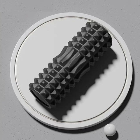 45cm Yoga Foam Roller & Pilates Block Set – Muscle Massage & Exercise Equipment