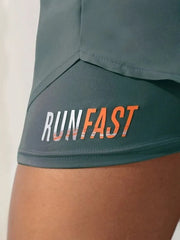 Women's High Rise Yoga Shorts – Elastic Proximity Control Running Shorts